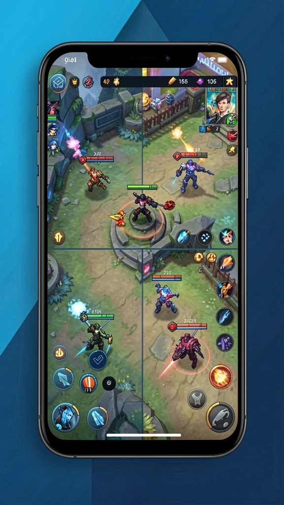 Screenshot menunjukkan fitur multiplayer yang menarik.