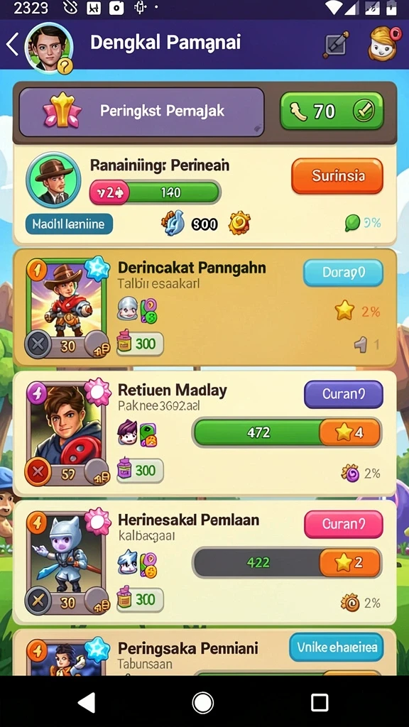 Grafis yang menawan dan suara yang menghidupkan permainan.
