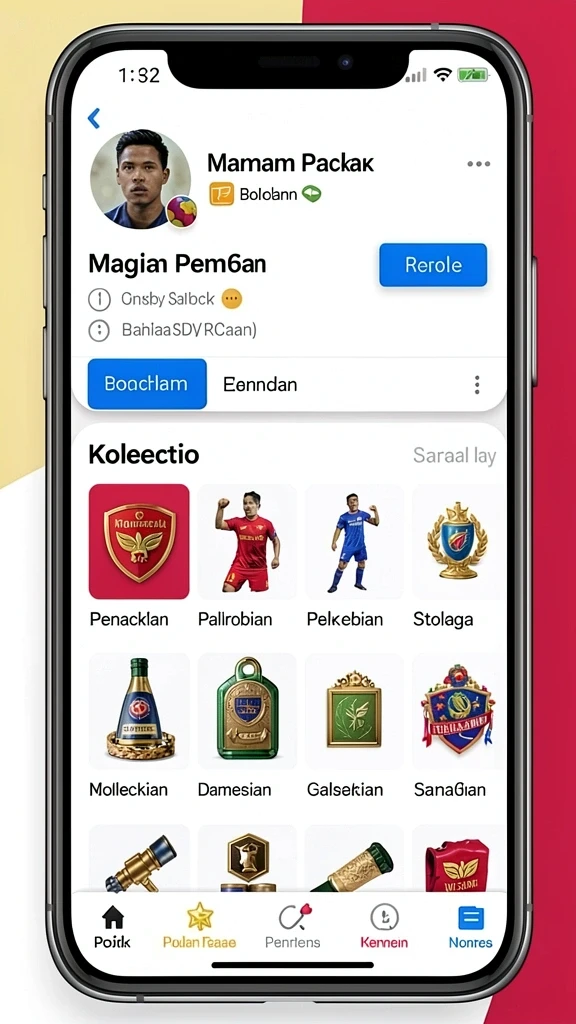 Tangkapan layar dari karakter utama dalam aksi.
