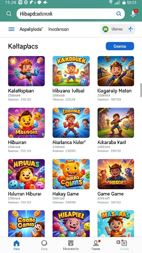 Tampilan antarmuka pengguna yang intuitif dan ramah.
