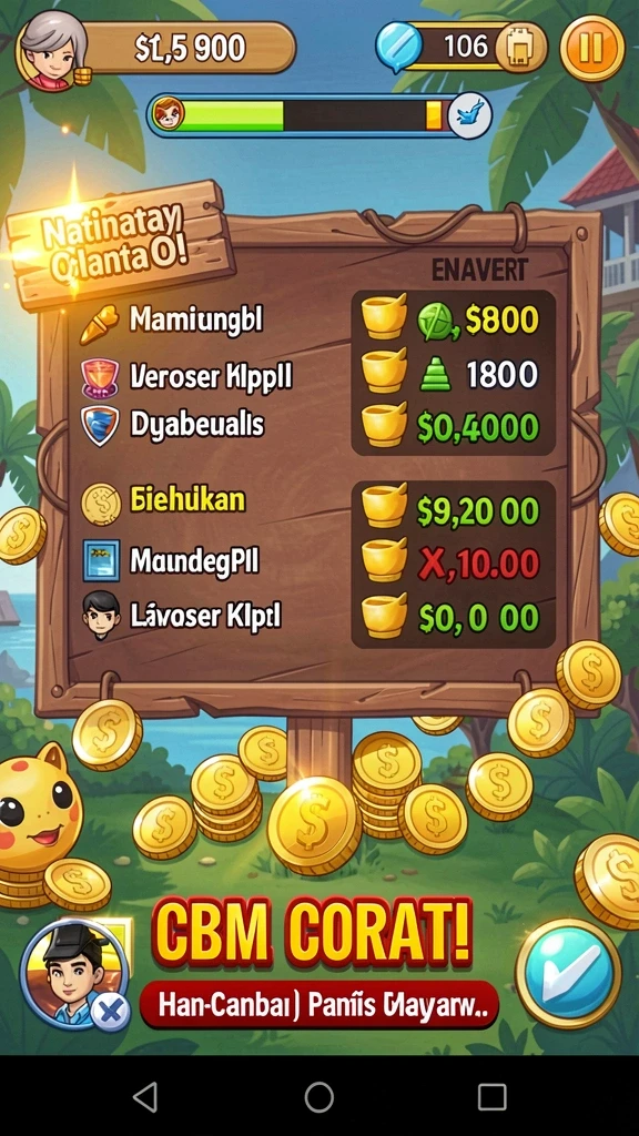 Tampilan antarmuka aplikasi BURSA188 yang bersih dan sederhana.