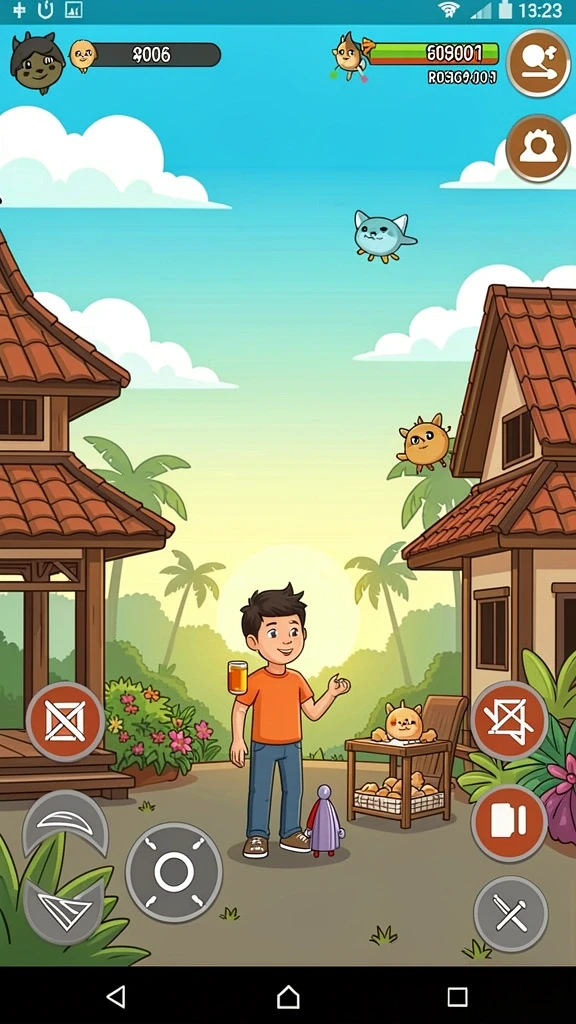 Gameplay yang seru dengan berbagai tantangan.