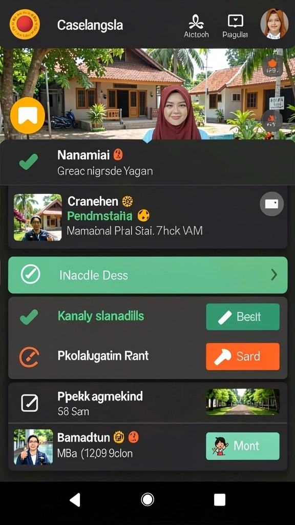 Sistem upgrade karakter yang menarik dan interaktif.