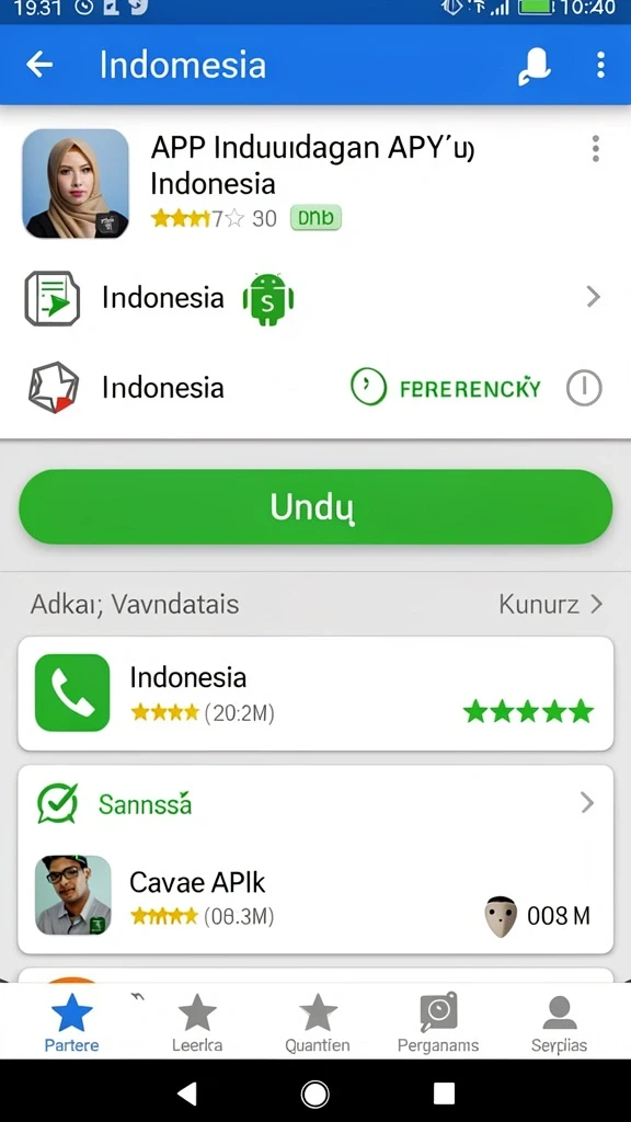 Tampilan antarmuka yang menarik dan mudah digunakan.