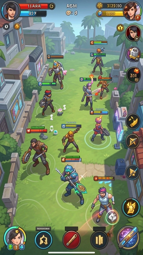 Gameplay seru dengan berbagai tantangan menarik.