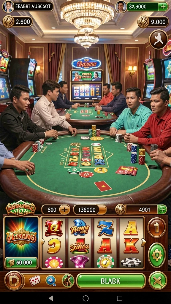 Karakter unik yang dapat dimainkan.