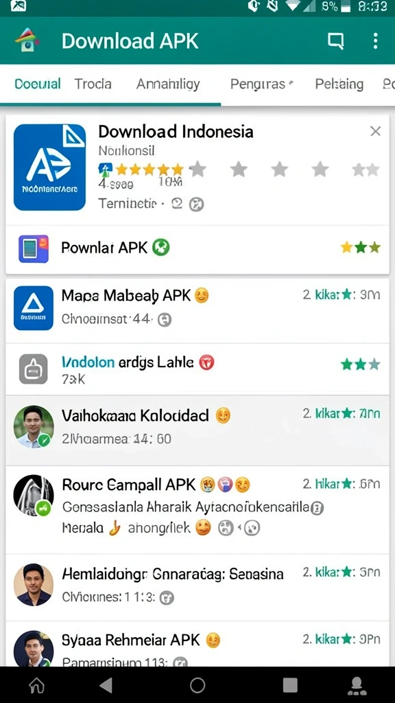 Tampilan antarmuka yang menarik dan mudah digunakan.