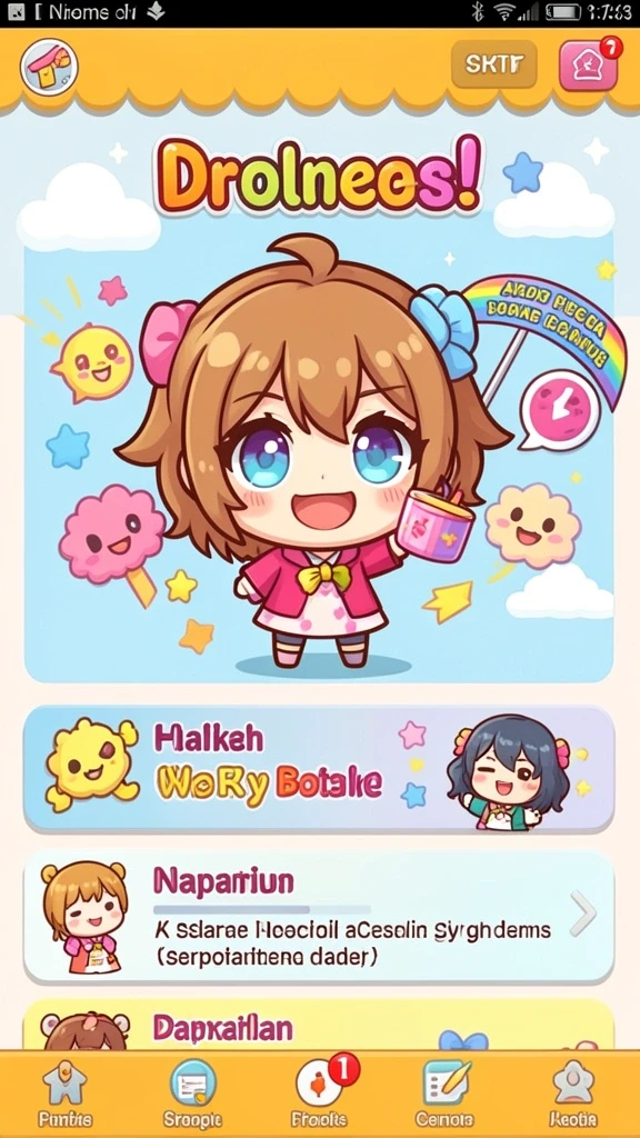 Screenshot gameplay yang menunjukkan aksi seru.