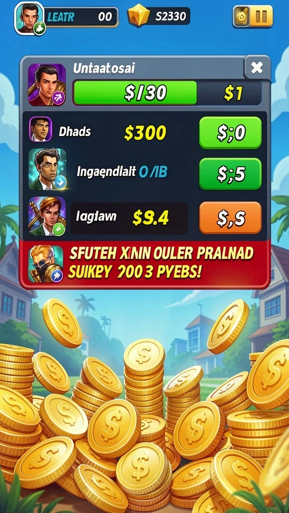 Tangkap layar menampilkan karakter utama dalam aksi.