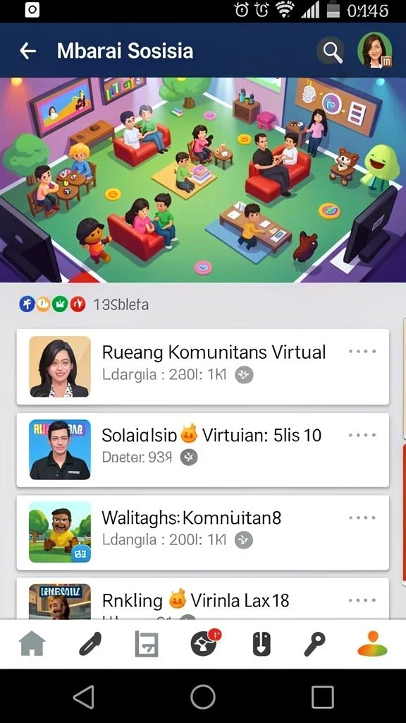Screenshot memperlihatkan fitur multiplayer yang seru.