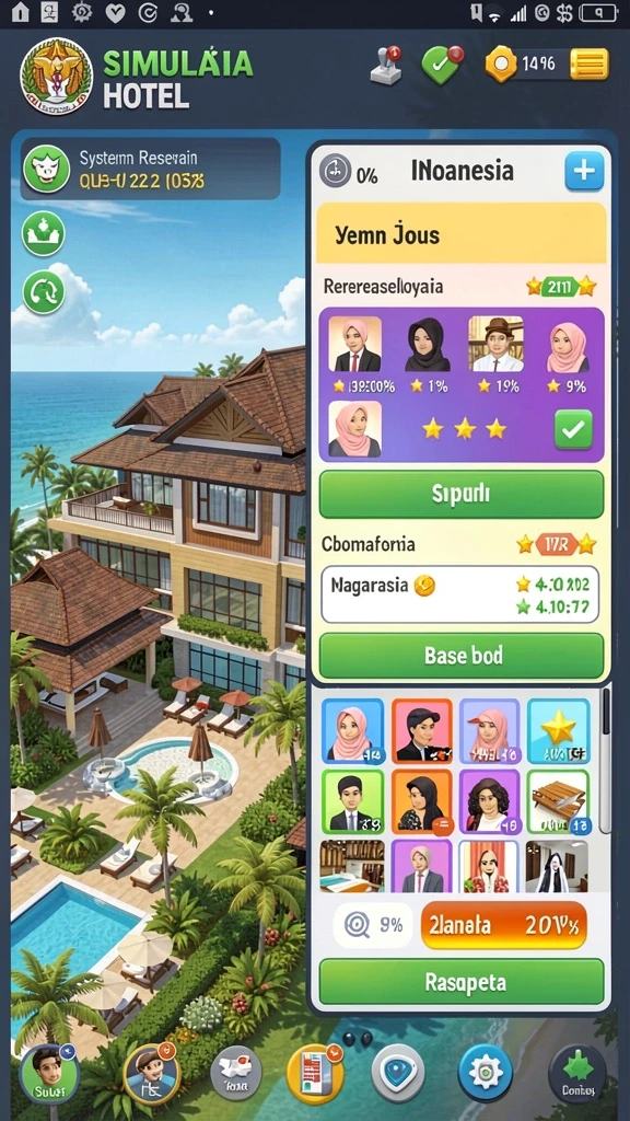 Permainan multiplayer yang mendebarkan dan kompetitif.