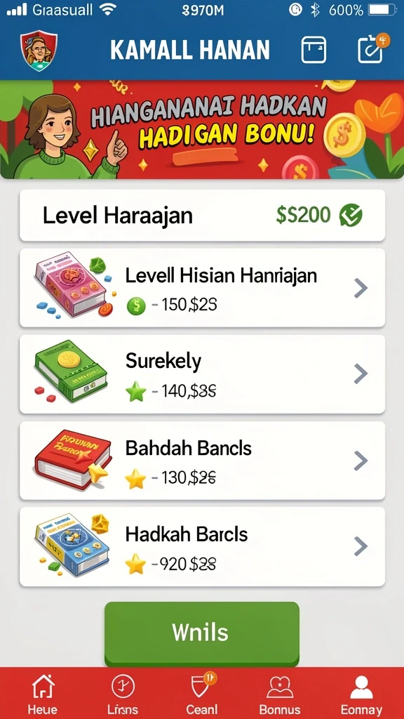 Gameplay dinamis dengan tantangan yang seru.