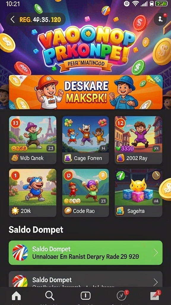 Beragam pilihan permainan slot yang menggoda.