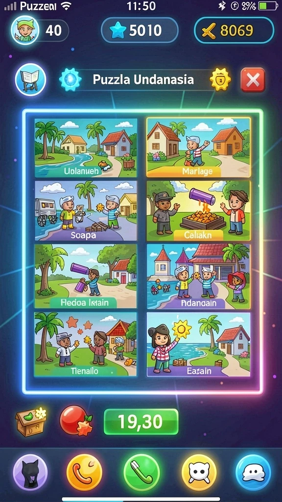 Berbagai pilihan permainan slot dengan tema yang beragam.