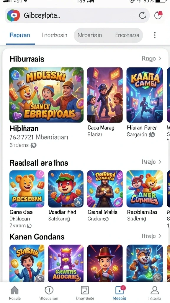 Tampilan antarmuka yang menarik dan mudah digunakan.