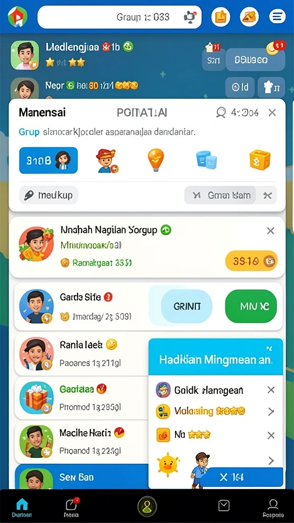 Komunitas aktif untuk berbagi pengalaman dan strategi.
