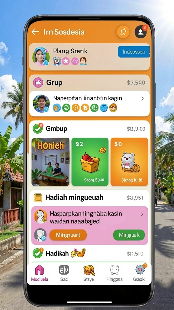 Tangkapan layar momen seru saat berkompetisi dengan pemain lain.