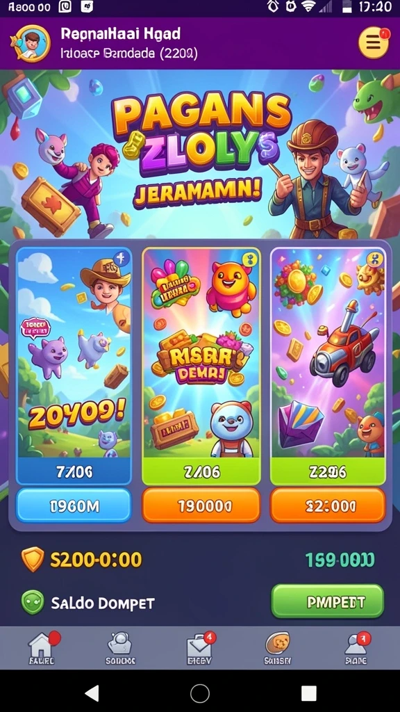 Karakter-karakter menarik dengan latar belakang yang unik.