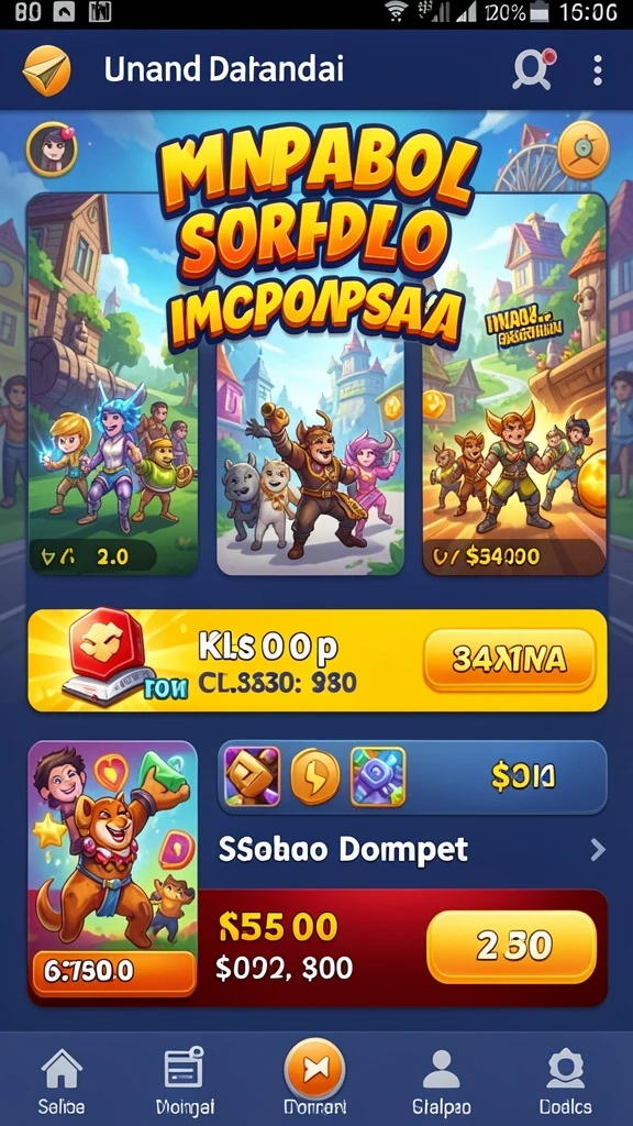 Screenshot memperlihatkan mode multiplayer yang penuh dengan kompetisi.