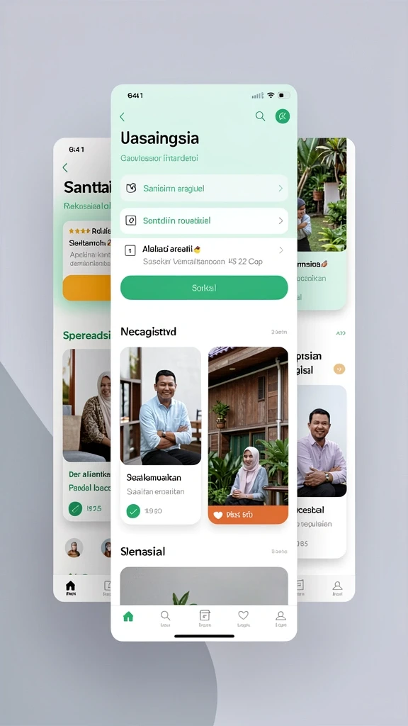 Tampilan antarmuka pengguna yang intuitif.