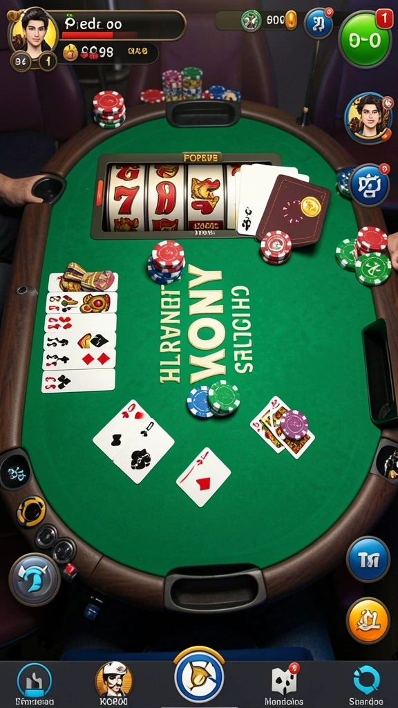 Tampilan menu utama yang menarik dan user-friendly.