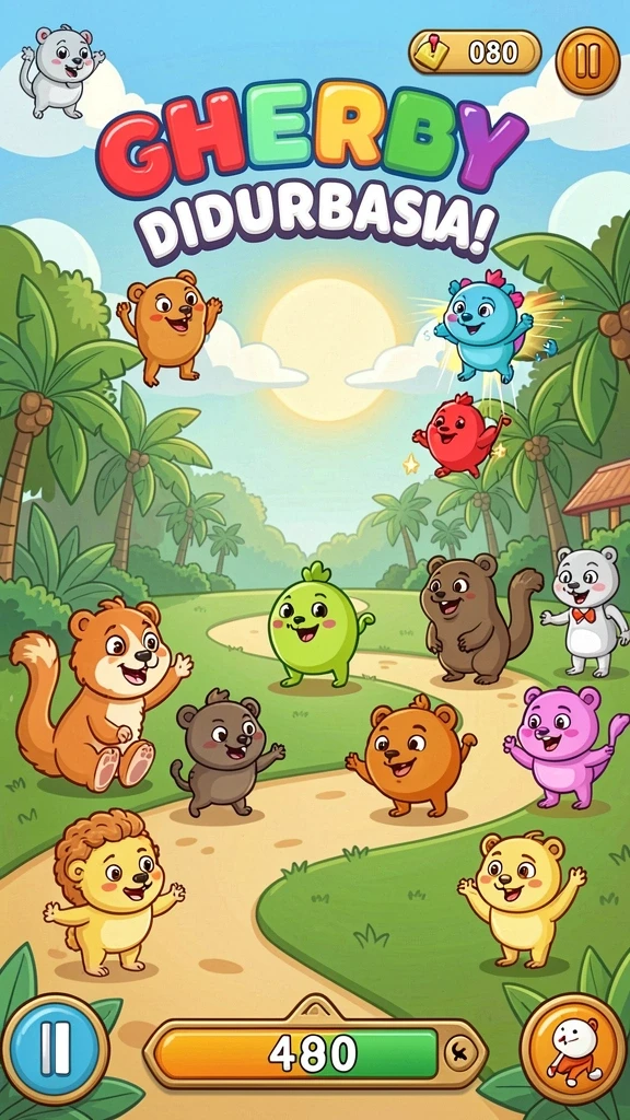 Tangkapan layar memperlihatkan pemandangan menakjubkan dari game.