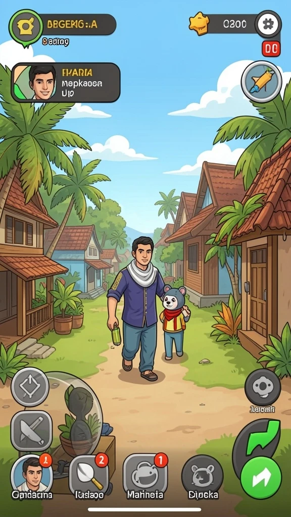 Gameplay yang seru dengan berbagai tantangan.