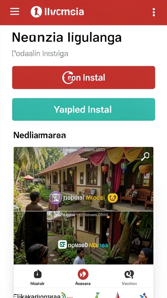 Tampilan antarmuka pengguna yang menarik.