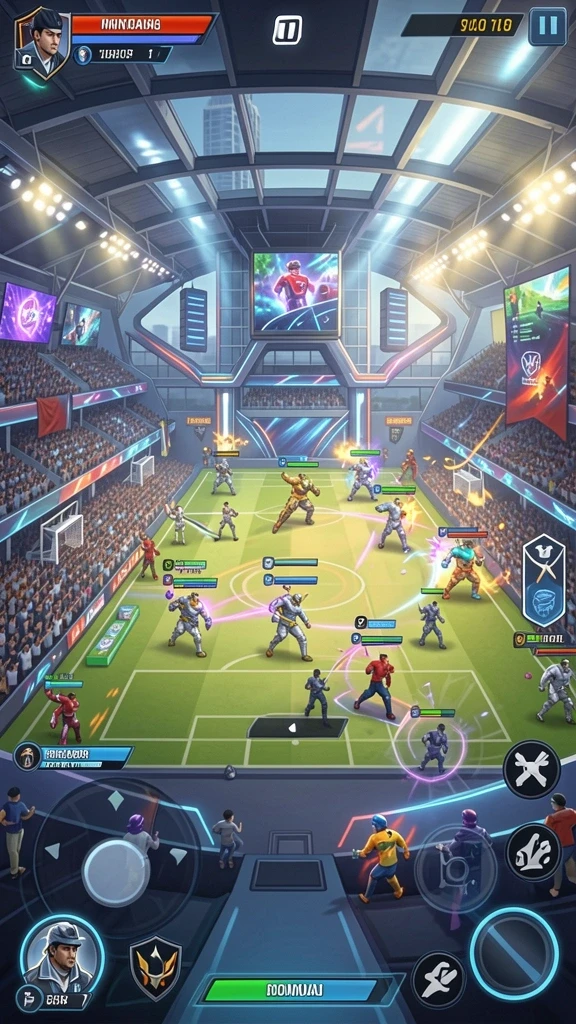 Pengalaman bermain multiplayer yang seru dan interaktif.