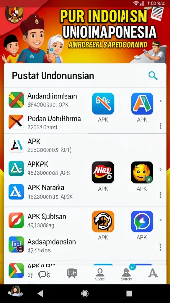 Tampilan antarmuka yang user-friendly.