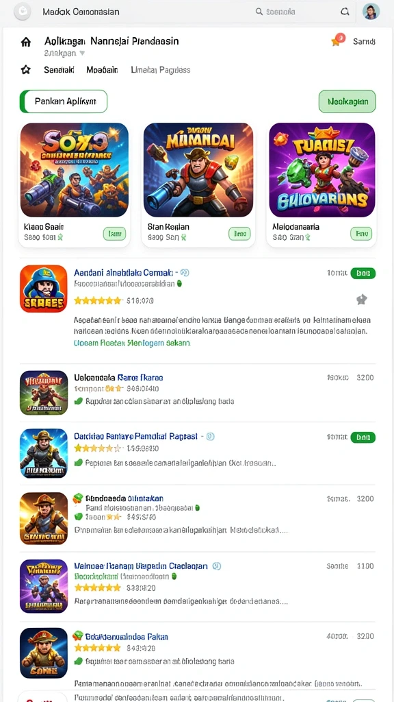 Misi menantang yang memacu adrenalin.