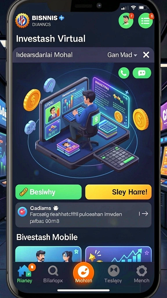 Tampilan antarmuka pengguna SVIP5 yang menarik.