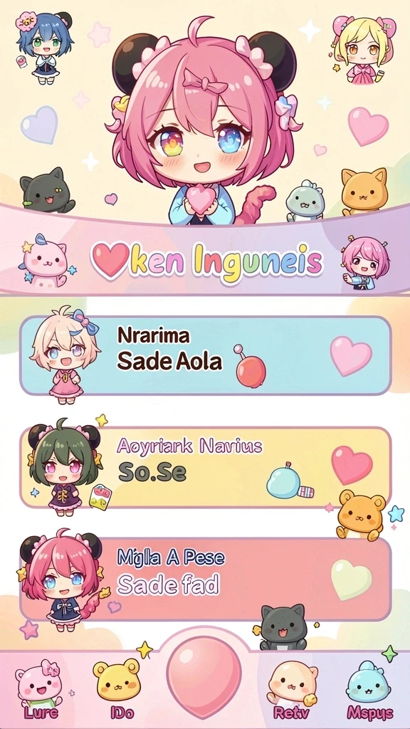 Gameplay seru dengan berbagai pilihan karakter.