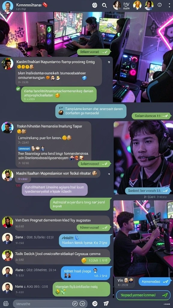 Anda bisa melihat karakter karakter pilihan yang unik.