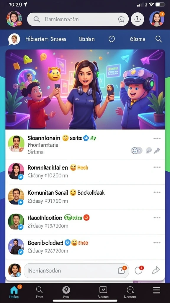 Karakter unik dengan berbagai kemampuan dan kekuatan.