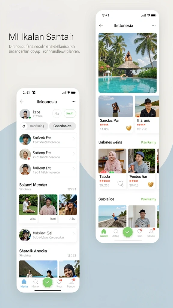 Tampilan antarmuka yang user-friendly dan mudah dinavigasi.